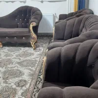 مبل ۷ نفره|مبلمان خانگی و میز عسلی|فولادشهر, مسکن مهر فولادشهر|دیوار