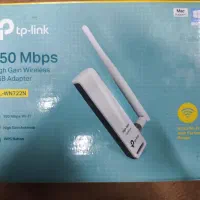 کارت شبکه USB بیسیم تی پی لینک مدل TL-WN722N|مودم و تجهیزات شبکه|آباده, |دیوار