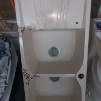 سینک گرانیتی|آب‌چکان و نظم‌دهنده ظروف|بروجرد, |دیوار