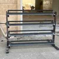 فروش رک دمبل|تجهیزات ورزشی|تاکستان, |دیوار