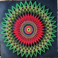 تابلو فرش دستی قدیمی+ تابلو String art دستی|تابلو فرش|تهران, صاحبقرانیه|دیوار