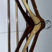 چیبا چوبکار رخت بند چوب لباسی پهن رگال فیق دار