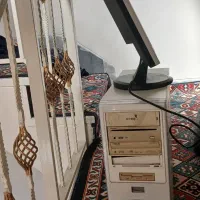 کامپیوتر  شامل مانیتور سامسونگ  کیس بلندگو موس