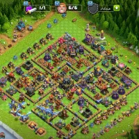 اکانت کلش آف کلنز لول 244