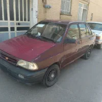 فروش پراید عنابی ۸۴