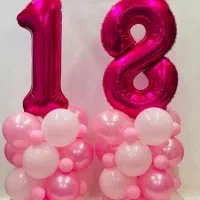 بوکت بادکنکی عددی و تم تولد سفارشی