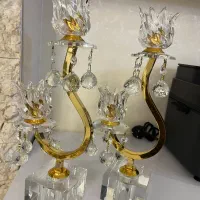 شمعدونی زیبا و طلایی