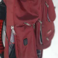 کوله پستی زد آب پیر گاردین جنس خوب در حد نوع|کیف، کفش، کمربند|رشت, تازه آباد|دیوار