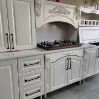 ۳متر کابینت ۸تیکه منبران شرکت پویا اصل اصل