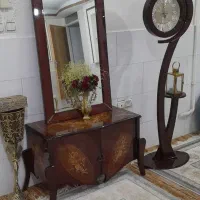 اینه کنسول و ساعت ست|بوفه، ویترین، کنسول|الیگودرز, |دیوار