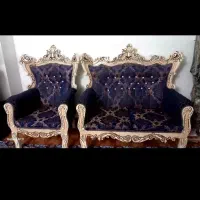 مبل سلطنتی ۷ نفره چوب