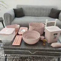سرویس پلاستیک لیمون عروس نو رنگ کرپ
