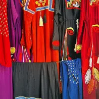 پیرهن جنس نخی.