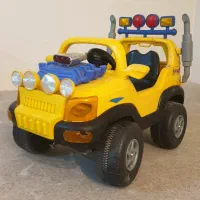 ماشین شارژی طرح جیپ