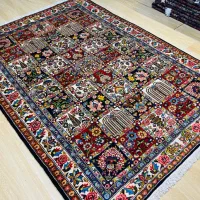 فرش بختیار پرده طرح خشتی اکبند|فرش|تهران, سلسبیل شمالی|دیوار