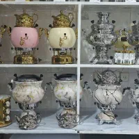 انواع سماور طرح سنگ و استیلl لوازم خانگی بانه گیان