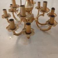 لوستر قدیمی آب طلا