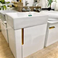 روشویی کابینتی توالت فرنگی شیرالات شیرآلات|لوازم سرویس بهداشتی|رشت, کوی جام جم|دیوار