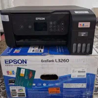 پرینتررنگی اپسون جوهر افشان L3260 داری وافای تمیز