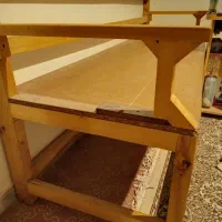 تخت چوبی|تخت و سرویس خواب|قم, پردیسان|دیوار