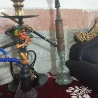 صندوق عتیقه وقلیون