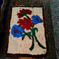 تابلو فرش بافتنی قدیمی