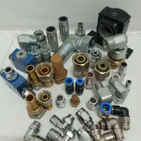 رگولاتور،پرشر سوئیچ،شیر برقی و تعدادی اتصالات فستو