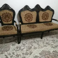 مبل سلطنتی۹ نفره چوب محکم و سالم