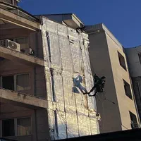 خدمات کار در ارتفاع بدون داربست با طناب