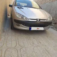 پژو۲۰۶تیپ۵ مدل۹۳ نقره ایی شاسی پلمپ