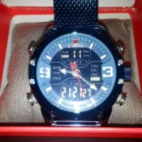 ساعت۲زمانه نیوفورس اکبند،کرنوگراف والارمدار