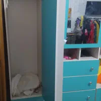 کمد جا لباسی جا کتابی وعروسک و لوازم آرایشی