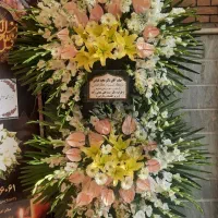 تاج گل سبدگل جام گل ترحیم،جشن، افتتاحیه