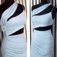 پیراهن مجلسی بلند کشی / سایز ۳۸