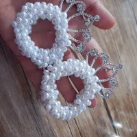 کش مو مرواریدی تاج دار|زیورآلات و اکسسوری|اراک, |دیوار