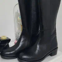 چکمه تمام چرم ساق بلند از برند السا|کیف، کفش، کمربند|چالوس, |دیوار