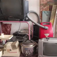 جاروبرقی.چرخ گوشت.ابمیوه گیری پلوپز تلویزیون