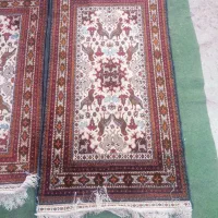 قالیچه دستباف تمام ابریشم|گلیم، جاجیم، گبه|خواف, |دیوار