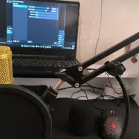 پایه میکروفون و میکروفون bm 800