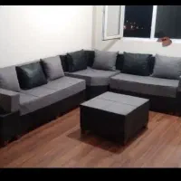 مبل هفت نفره ال دسته دوبل