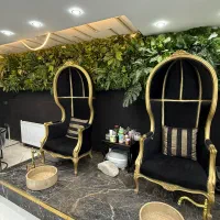 دو عدد صندلی تک