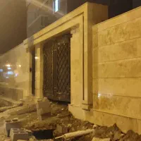 سنگ کاری نمای ساختمان وپله ونرده|خدمات پیشه و مهارت|بندرعباس, |دیوار