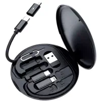 کیت کابل شارژر همه کاره مسافرتی ۶۰ وات