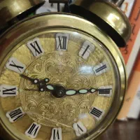 لوازم قدیمی اصل ساعت گلدان تقویم خاتم مس