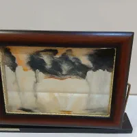 تابلو شنی و جا کلیدی|تابلو، نقاشی، عکس|تهران, امام زاده عبدالله|دیوار