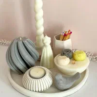 شمع های دست ساز