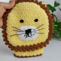 لیف عروسکی کودک طرح شیر