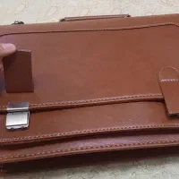 کیف اداری چرم مصنوعی باکیفیت - رنگ قهوه ای|کیف، کفش، کمربند|مراغه, |دیوار