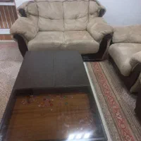 مبل ۷ نفره نو به همراه میز وسط|مبلمان خانگی و میز عسلی|بندر امام خمینی, |دیوار