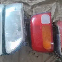 چراغ جلو وعقب پراید